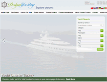 Tablet Screenshot of dalyanyachting.com
